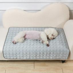 Esteira de resfriamento para cães pequenos e grandes, cama de verão extra grande, cobertor durável, sofá, Ice Pad, acessórios para animais - Image 5