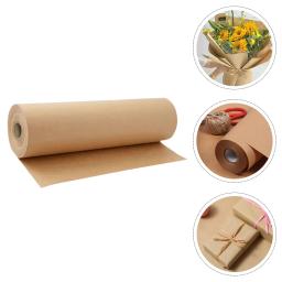 Papel Kraft Ambiental para Artesanato, Papel de Embrulho, Flores e Presentes DIY, Tampão Degradável, 30cm x 5m - Image 2