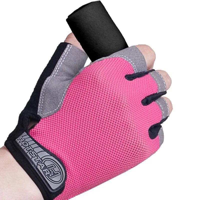 Weightlifti-Luvas de ginástica sem dedos para homens e mulheres, treinamento físico, musculação, exercício, esportes, ciclismo, antiderrapante - Image 1