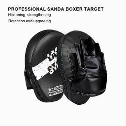 Kick boxe luva almofada soco alvo saco pu mma karate muay thai luta livre sanda taekwondo treinamento adultos crianças engrenagem de boxe - Image 3