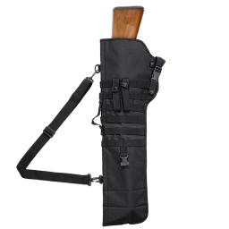 Tactical Shotgun Scabbard Rifle Saco De Armazenamento, Molle Gun Holster, Alça de Ombro, Short Rifle Bag para Tiro e Caça - Image 1