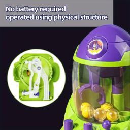Space Rocket Crawler, Pinça de bola, Egg Twister - Use este brinquedo como um presente de Halloween/Natal para ganhar prêmios! - Image 3