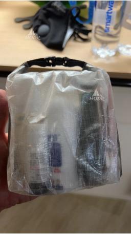 Saco Médico HDR Dyneema DCF, Fibra Cuben Ultraleve, Roll-top EDC, 0,9L à prova d'água, Caminhadas Escalada e Viagem, 1,0 oz, 9g - Image 2