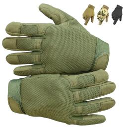 Luvas de dedo completo antiderrapante, Luvas táticas ao ar livre, Esporte de escalada, Ciclismo, Resistente ao desgaste - Image 1