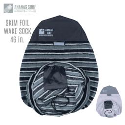 Ananas Surf 46 pol. Skim Surf Short Prancha Meia Capa Macia Bolsa Skimboard Protetor 3'10'' 117cm - Image 1