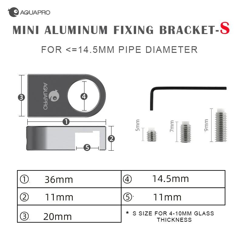 Mini Suporte De Fixação De Alumínio Para Aquário, planta De Peixes Aquáticos, Braçadeiras De Alimentação Do Tanque, Filtros De Mangueira De Água Suprimentos, Acessórios - Image 1