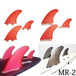 BiLong-Fins Surfboard Set, FCS, MR-2, Grande, Twin + Estabilizador, MR Tri Fins, Quilhas Surf Fin, Construção, Performance Core, 3Pcs Set - Image 1