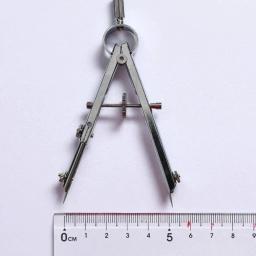 Lápis profissional e bússola conjunto, ferramenta de desenho, metal instrumento mecânico, papelaria escritório, 15pcs - Image 6