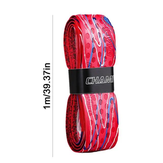 Fita Antiderrapante Sweatband para Raquete de Tênis com Absorção de Suor - Grip em PU de 1m
