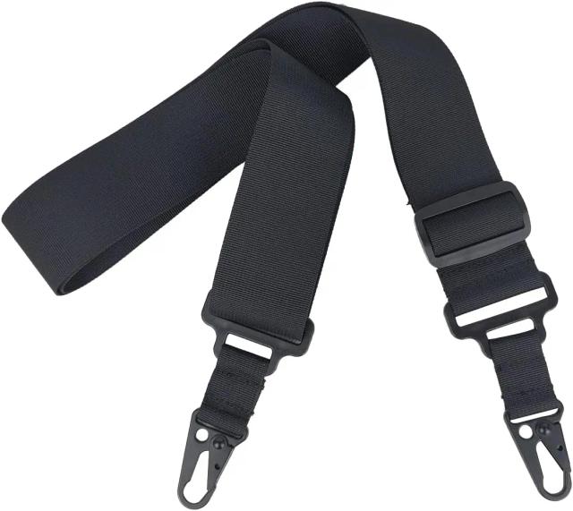 Correia Multiuso de Nylon Pesada Ajustável para Ombro com Clipes Rápidos - Ideal para Rifle, Caiaque, SUP, Saco de Golfe e Guitarras