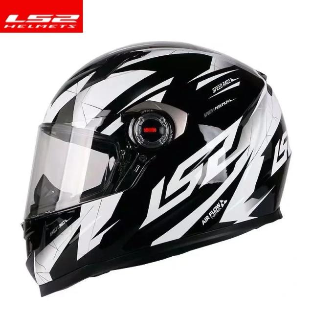 LS2 Capacete de Moto FF358 Integral ECE - Leve e Ventilado