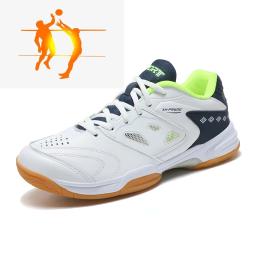 Tênis de borracha antiderrapante masculino, tênis de treino, voleibol, esportes, badminton, fitness, tamanho grande 48 - Image 1