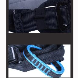 Arnês profissional para escalada, meio corpo, segurança, rapel, montanhismo, resgate, equipamento de proteção contra quedas - Image 3