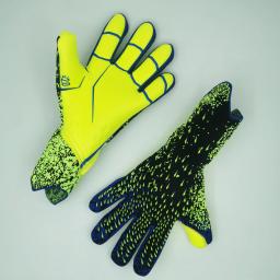 Luvas profissionais do goleiro do látex para adultos, proteção engrossada, futebol, esportes - Image 3