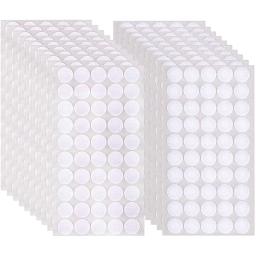 Auto-adesivo Fastener Tape, Dots Gancho e Loop, Sticky Back, Magic Coins, Artesanato DIY, Escritório, 10mm, 15mm, 20mm, 25mm, 30mm, 60mm, 50 Pares - Image 2