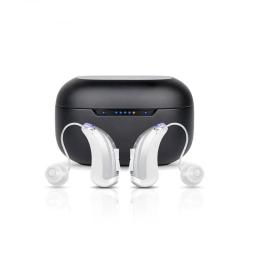 Aparelhos Auditivos Recarregáveis Digitais, Amplificador de Som De Tom Ajustável, Surdos Portátil Idosos, Controle Bluetooth, 30 Canais - Image 6