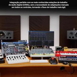 M-VAVE Wireless MIDI Controller, Mixing Console, BT Connection, USB, Mixer para a maioria dos instrumentos eletroacústicos - Image 5