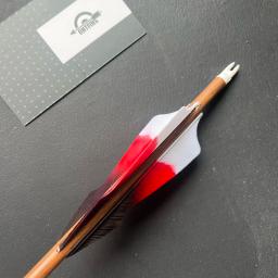 ONTFIHS-Turquia Natural penas para Archery Hunting, Sting Arrow, Fletching, Acessórios DIY, RW, 4 Polegada, 12pcs - Image 5