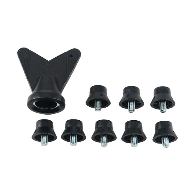 Bota de Futebol Universal com 12 Pçs de Studs Antiderrapantes para Terreno Firme e Relvado