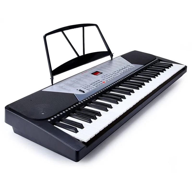 Profissional para crianças sintetizador de piano eletrônico flexível 61 teclas piano digital suporte musical teclado infantil fazer música - Image 1