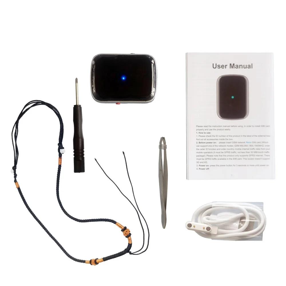Rastreador gps rastreador gps cão e localizador de animais à prova d 'água localização e atividade rastreador colar para cães, gatos, animais de estimação, crianças, idosos - Image 1