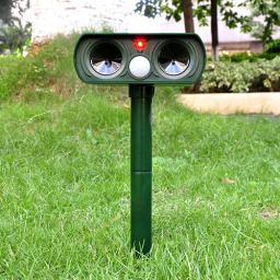 Solar Power Ultrasonic Repelentes para Animais de Estimação, Jardim ao ar livre, Quintal, Repeller Animal, determinantes, Pássaro, Esquilo, Veados, Guaxinim - Image 2