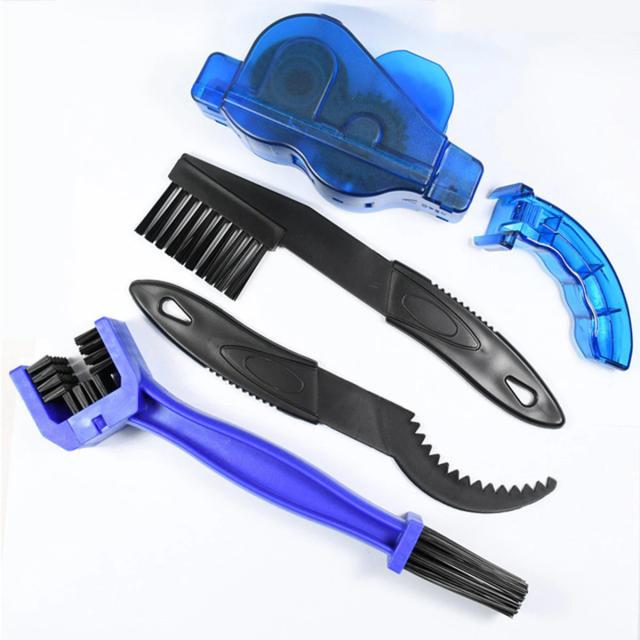Limpador de Escova para Corrente de Bicicleta Ferramenta de Reparo de Bicicleta