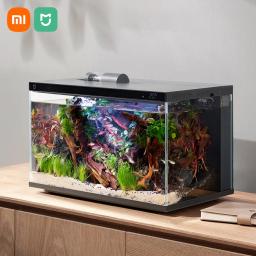 XIAOMI-MIJIA Tanque De Peixes Inteligente, App De Controle Remoto, Iluminação De Gama De Cores, Exibição De Temperatura Do Aquário, Quarto Com Vista Do Mar - Image 1