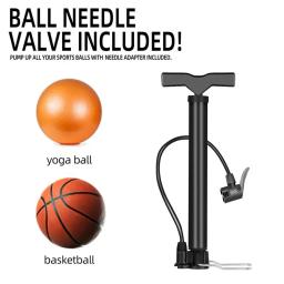 Multi-funcional Bike Quick Pump, bocal americano e francês, bomba de ar portátil, uso geral ao ar livre, futebol do carro de basquete, E7W7, 120 Psi - Image 2