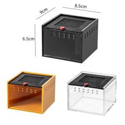 Inseto Breeding Box Terrários, Recipiente para incubação de répteis pequenos Caixa de alimentação acrílica Tanque de gaiola para escorpiões - Image 6