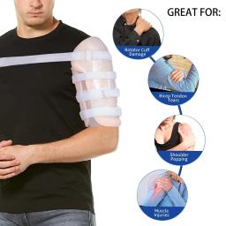 Humeral fratura cinta, úmero tala, órtese, ombro suporte para braço quebrado, bíceps, ajustável - Image 5