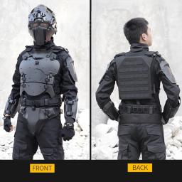 Tactical Armor Suit for Hunting, Proteção contra Deformação, Colete Ajustável, Equipamento de Proteção Peito, Tiro Paintball, CS Wargame - Image 6