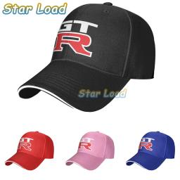 Bonés de Beisebol Snapback bordados para homens e mulheres, esporte ao ar livre, chapéu Hip Hop ajustável, moda casual, logotipo Nissan GTR, presente - Image 1