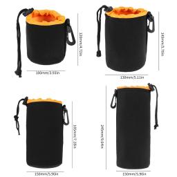Neoprene impermeável Soft Video Camera Lens Pouch Bag, Case para Canon, Sony, Câmera SLR mais digital - Image 6