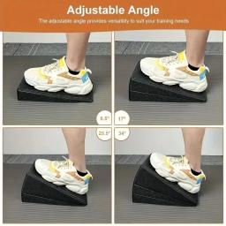 Yoga Wedge Stretch Slant Boards, Tijolos Ajustáveis, Squat Wedge Blocks para Exercício, Ginásio Fitness Acessórios, 3Pcs - Image 2