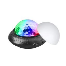 ALIEN Luz Noturna de Festa Portátil Recarregável Mini Bola de Discoteca RGB 2em1 Efeito Ativado por Som para Festas, Casamentos, Feriados, DJ e Carros - Image 2