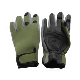 Novo 3 dedo mais curto luvas de pesca à prova dwaterproof água caça luvas antiderrapantes tiro camo sem adesivo - Image 6