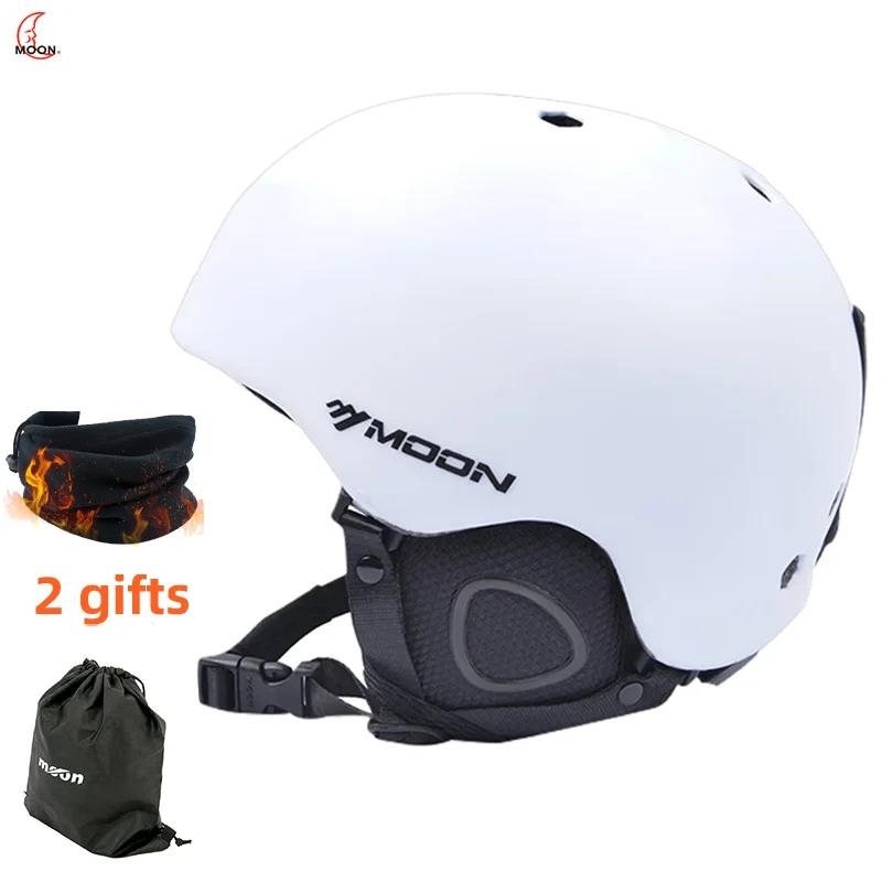 Capacete de esqui lunar para crianças e adultos, ultraleve, esportes radicais, skate, snowboard, snowmobile, motocicleta - Image 1