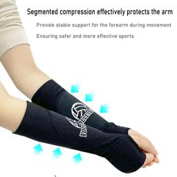 Armguard respirável do voleibol, esponja pressurizada, proteção anticolisão do braço, luvas do braço, esporte do movimento, basquetebol, tênis - Image 3