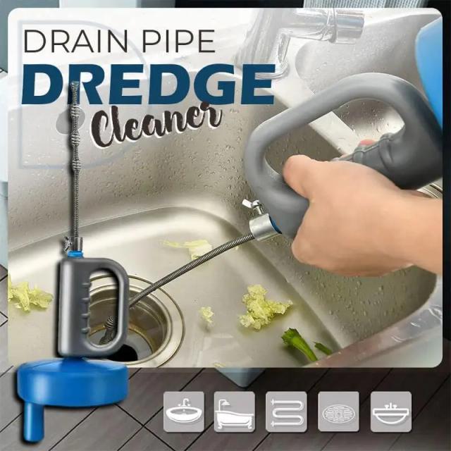 Drenagem Eficiente de Drains: Ferramenta de Pressão Manual para Limpeza de Tubos e Esgotos de Banheiro e Cozinha