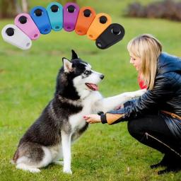 Clipes De Treinamento Para Cão, Pet Clicker, Ferramentas De Treinamento Interativas Para Gato, Cavalo Para Trem Parar De Ladrar Sentado - Image 3