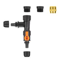 Aquário Plástico Troca De Água, 3-Way Tipo Torneira, Mudança De água, Ferramenta De Limpeza Do Tanque De Peixes, divisor De Jardim, Conector De Rega - Image 1