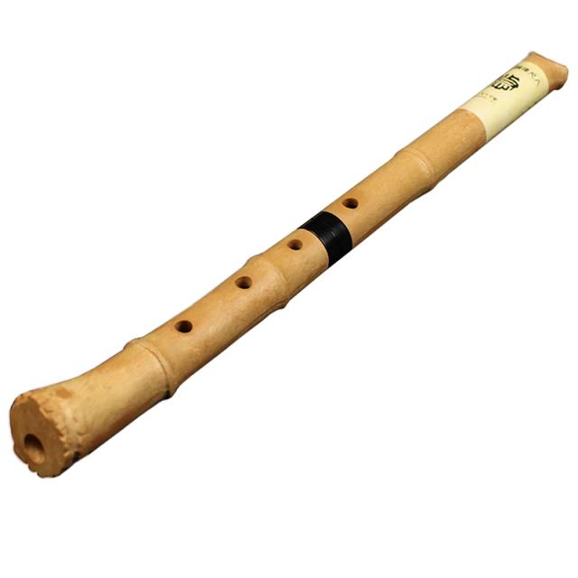 Flauta Shakuhachi de Resina com 5 Buracos - Novo Instrumento Musical de Madeira e Raiz