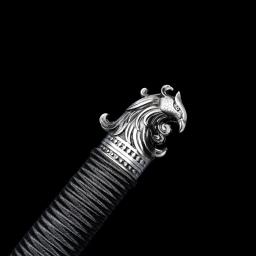 Chinês Kongfu Han Jian Espada, 1060 Lâmina de Aço Carbono, Real Full Tang, Afiado, Pronto Batalha, Dragão de Prata, Arma Wushu, Katana - Image 4
