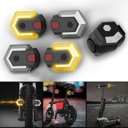 Bicicleta LED Light com controle remoto, bicicleta Turn Signal, chifre taillight, impermeável lâmpada de advertência, Outdoor Ciclismo Acessórios - Image 1