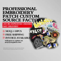 Remendos bordados personalizados, adesivos com logotipo personalizado do seu próprio design, tecido, costura, ferro em gancho e laço, nome, apliques de marca, faça você mesmo - Image 2