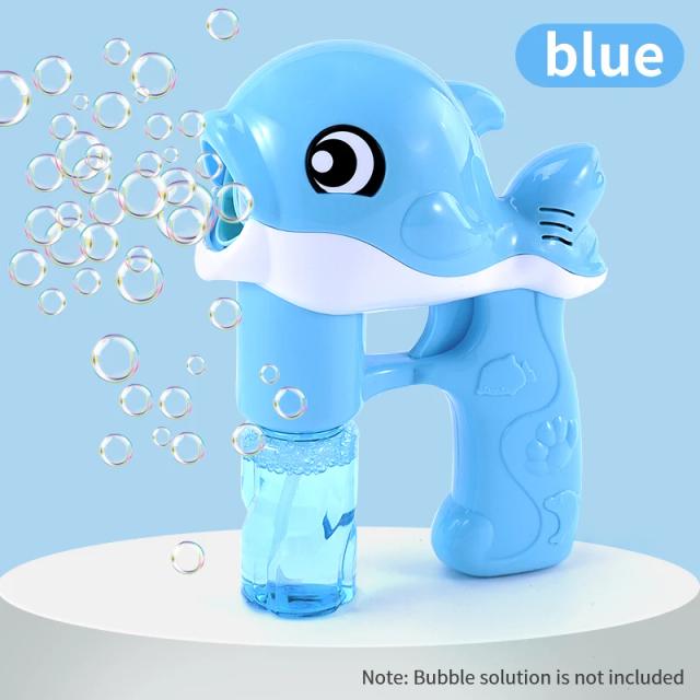Brinquedo de Bolhas de Baleia Automático com Luz e Música