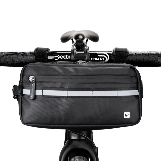Bolsa de Guidão Impermeável Rinowalk: Acessório Multifuncional Portátil para Bicicleta e Quadro em 2021