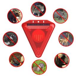 Animal Repelente Alarme Controle Remoto, Anti-selvagem Javali Drive, Profissional Anti-Roubo Piscando Luz de Alarme, Sirene Sensor - Image 6