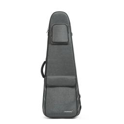 Estojo impermeável para guitarra elétrica, saco grosso, detalhe macio, cinza, preto, azul, vermelho, capa de transporte, acessórios Gig Backpack, 28 mm - Image 6